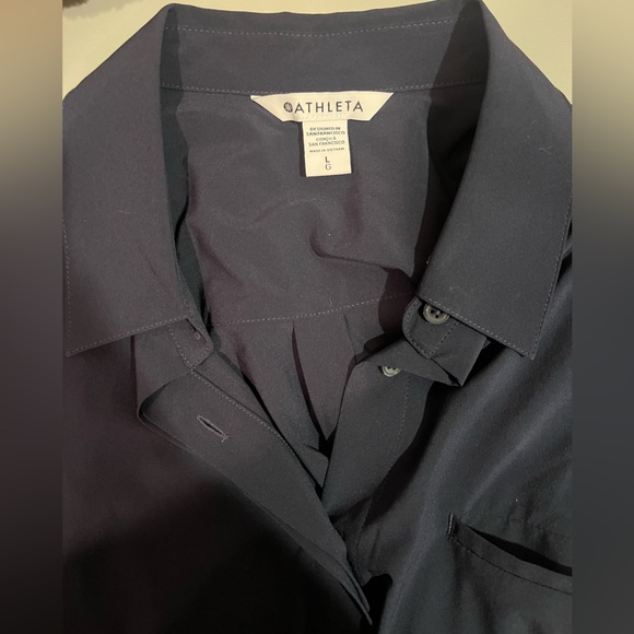 Athleta Women’s Deep Blue Urbanite Top- Large - Picture 5 of 6